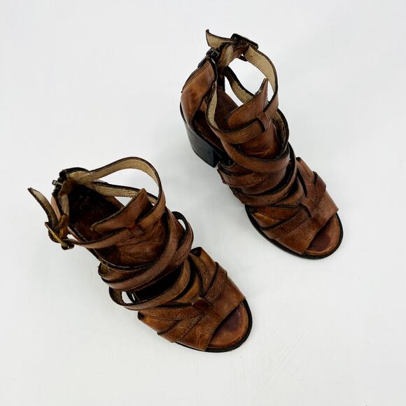 Freebird by Steven Brown Leather claw heels - Picture 5 of 9